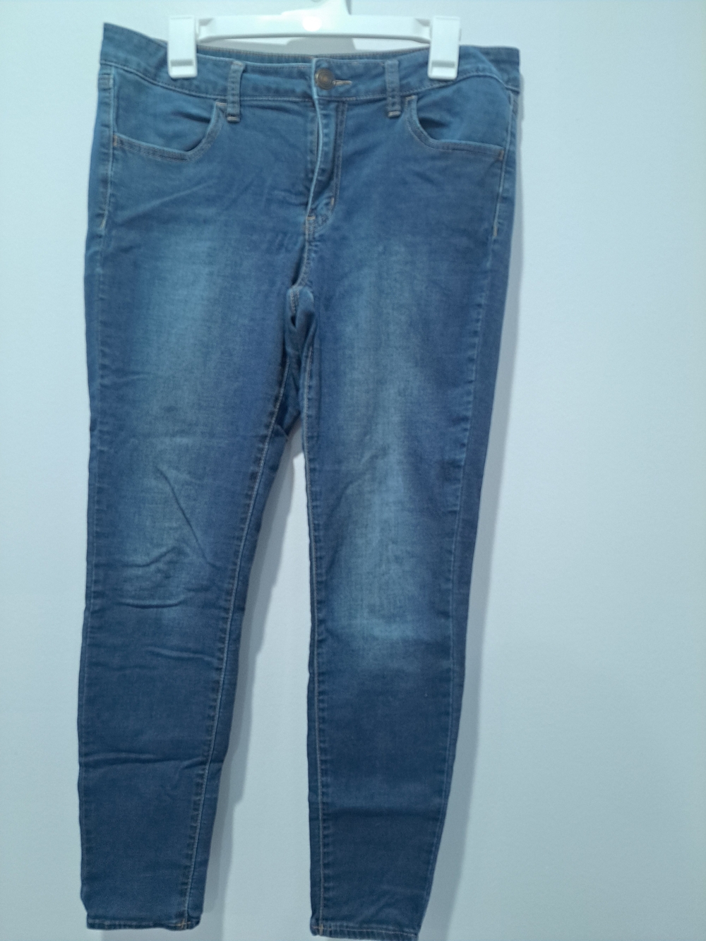 SO Women's Slim Stretch Skinny Jeans - Medium Blue Wash